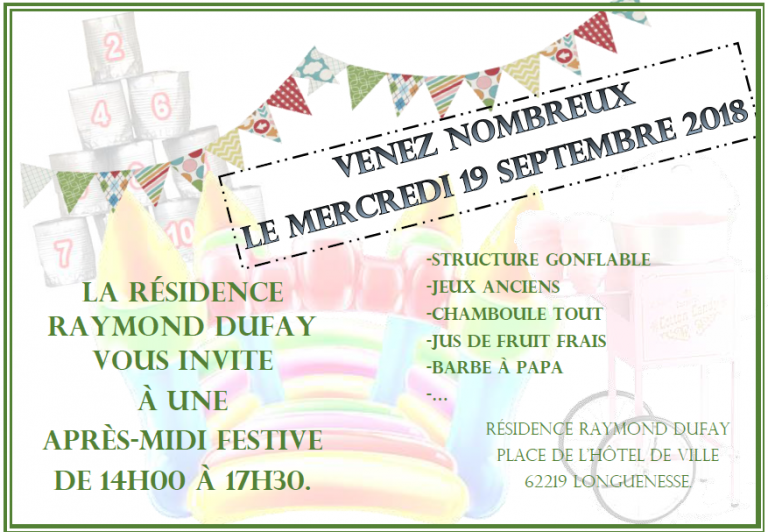 ehpad longuenesse fête des familles
