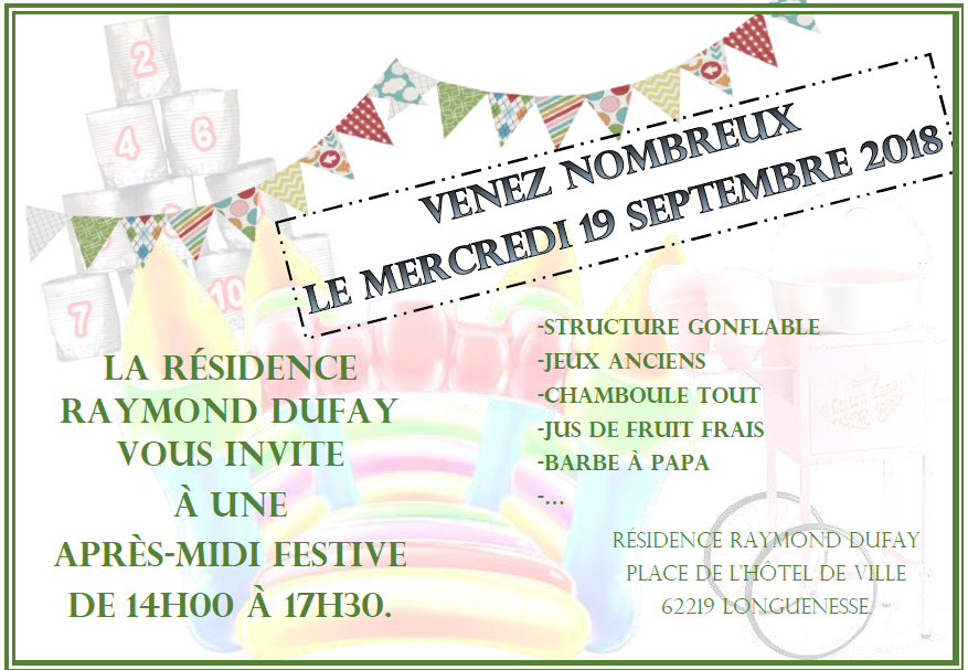 ehpad longuenesse fête des familles