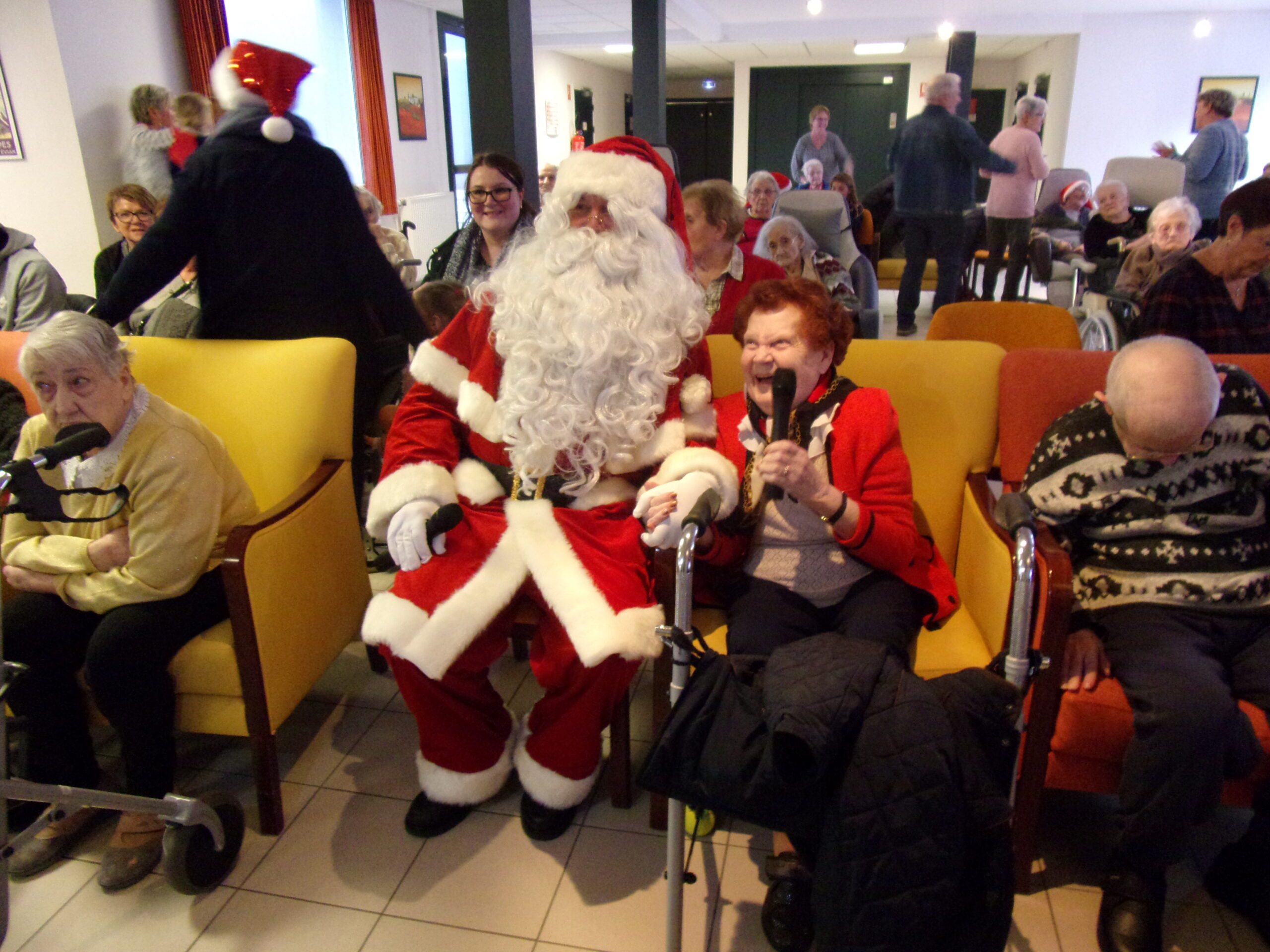 Goûter de Noël EHPAD Bouvigny