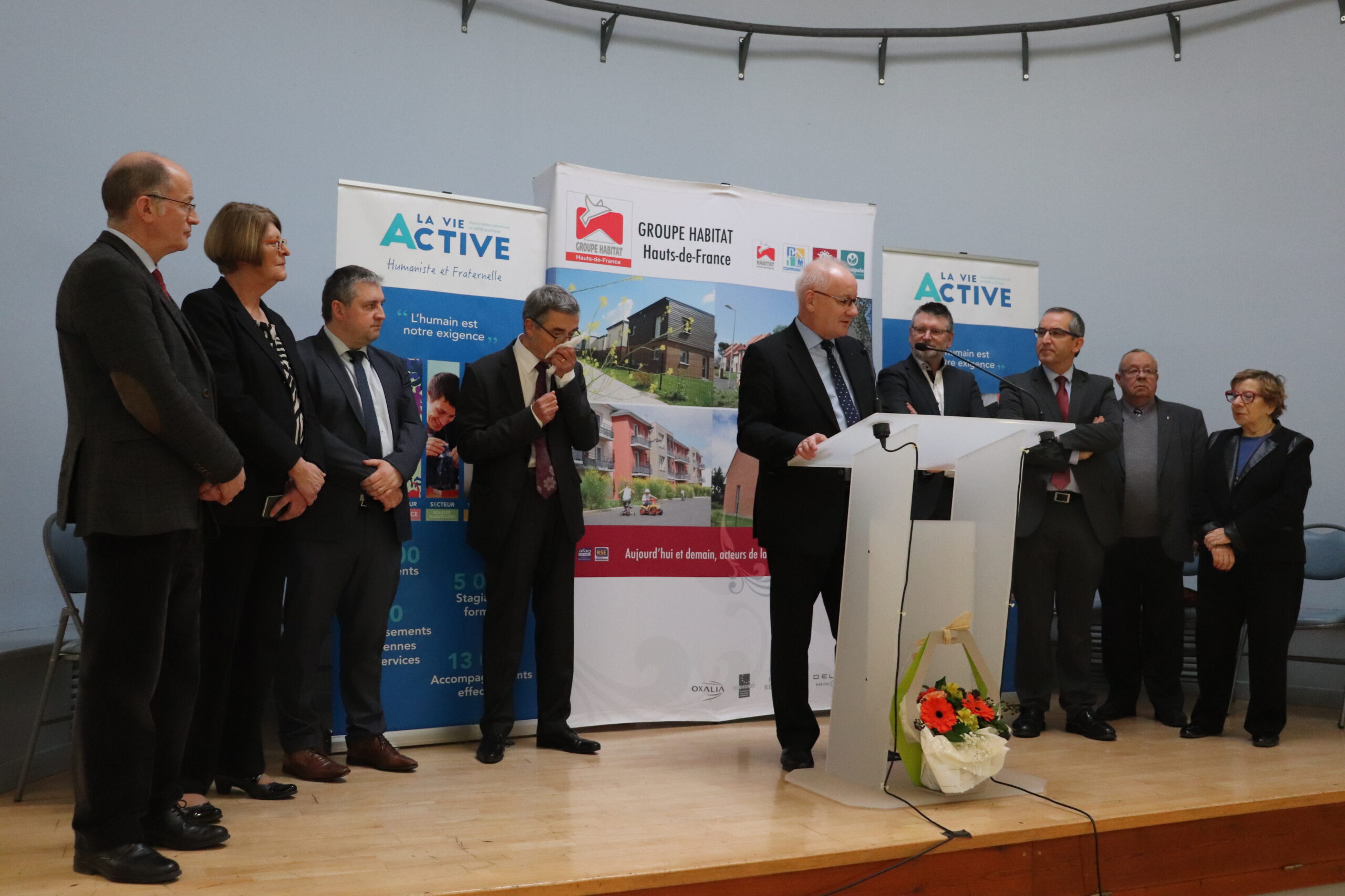 Inauguration logements Outreau