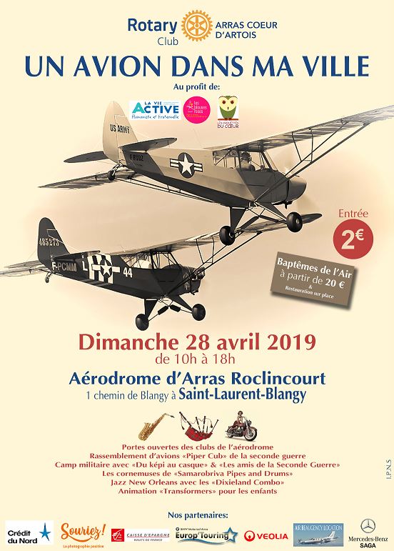 un avion dans ma ville