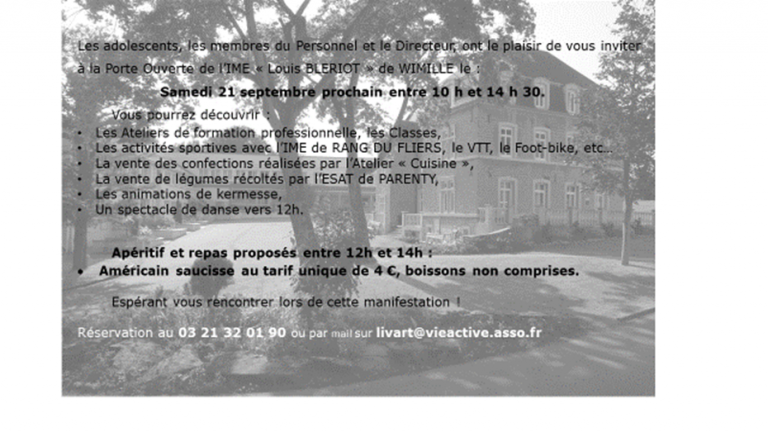 portes ouvertes ime wimille