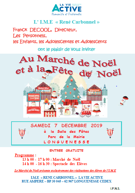marché de noel longuenesse 2019