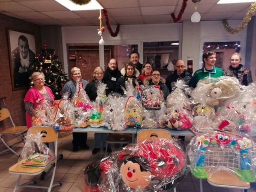 Père noel foyer d'hébergement