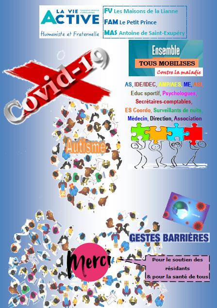 tous mobilisés contre le covid