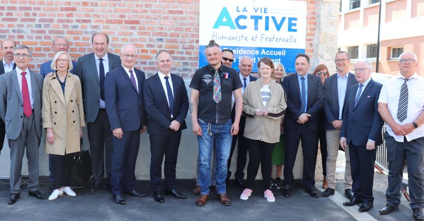 Inauguration résidence accueil saint venant