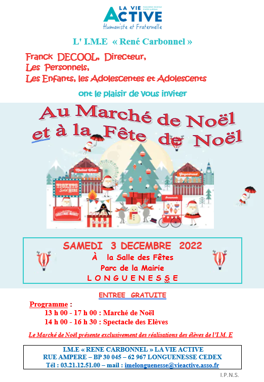 Marché de noel Longuenesse