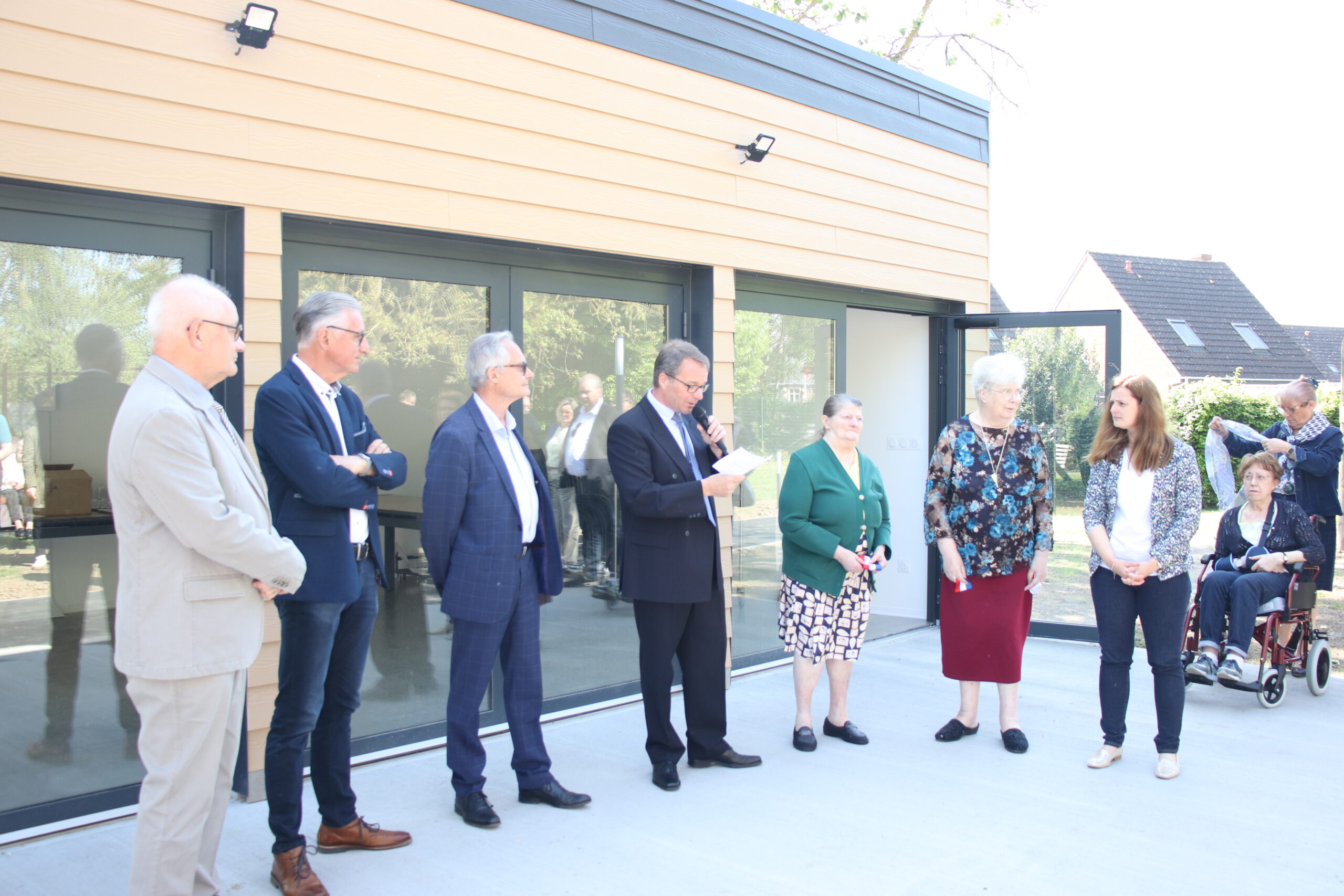 Inauguration kiosque EHPAD